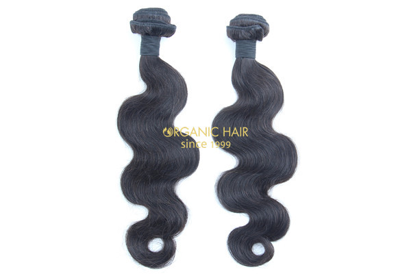 Curly human hair extensions for short hair women